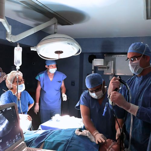 Electrocirugía endotraqueal/endobronquial.